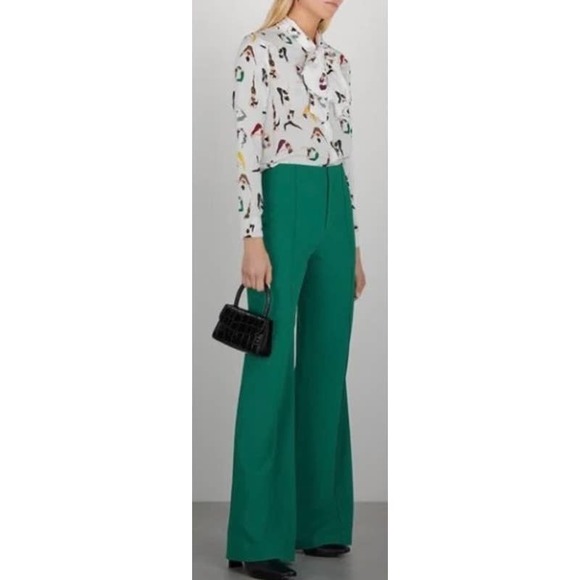 Alice + Olivia Pants - Alice + Olivia Dylan High Waisted Pant Sz. 4